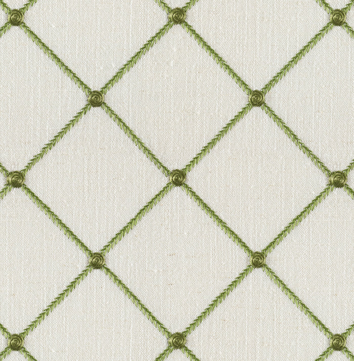 Tundra Elm Linen Blend, Embroidery