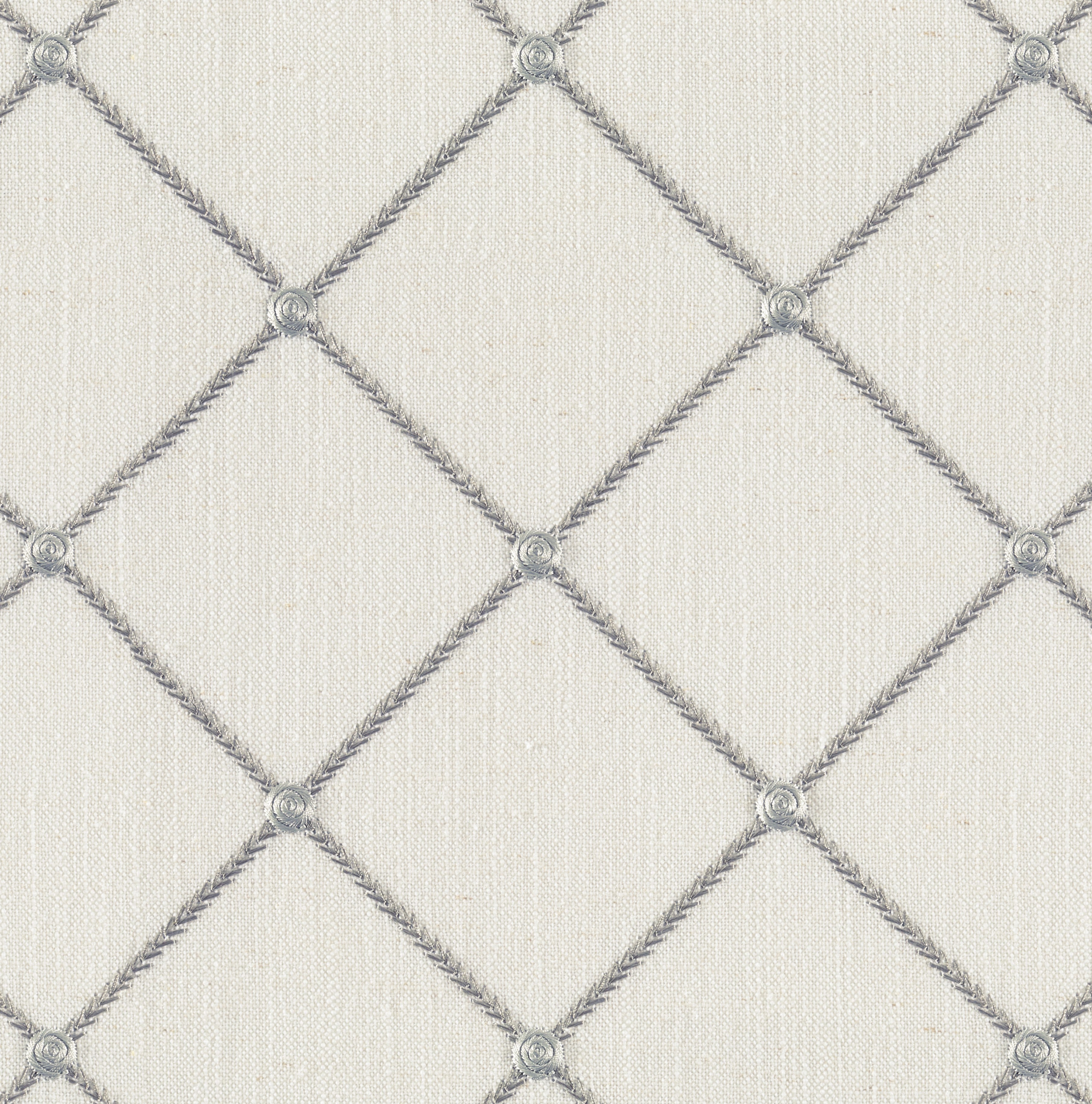 Tundra Stone Linen Blend, Embroidery - 