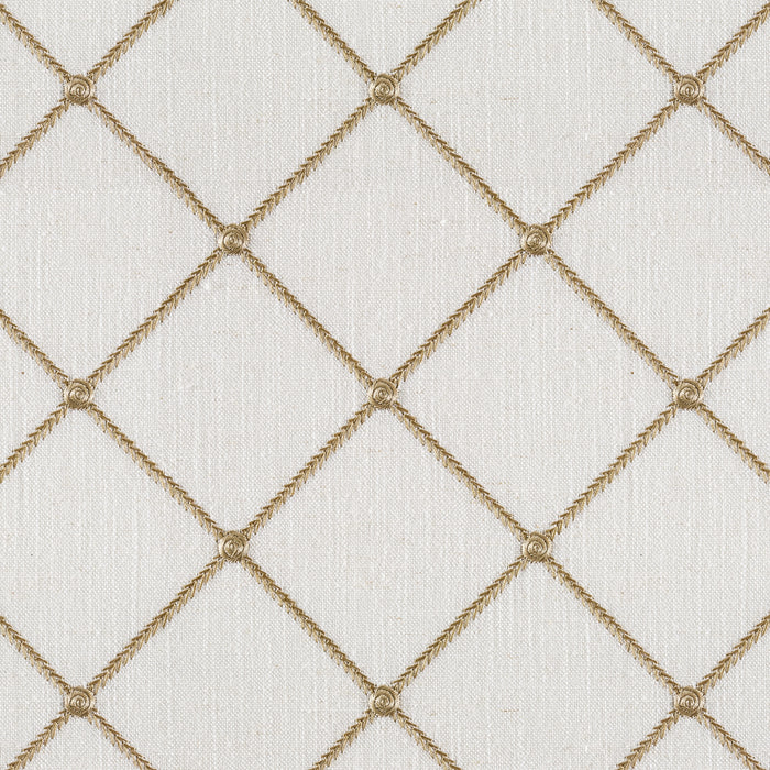 Tundra Honey Linen Blend, Embroidery