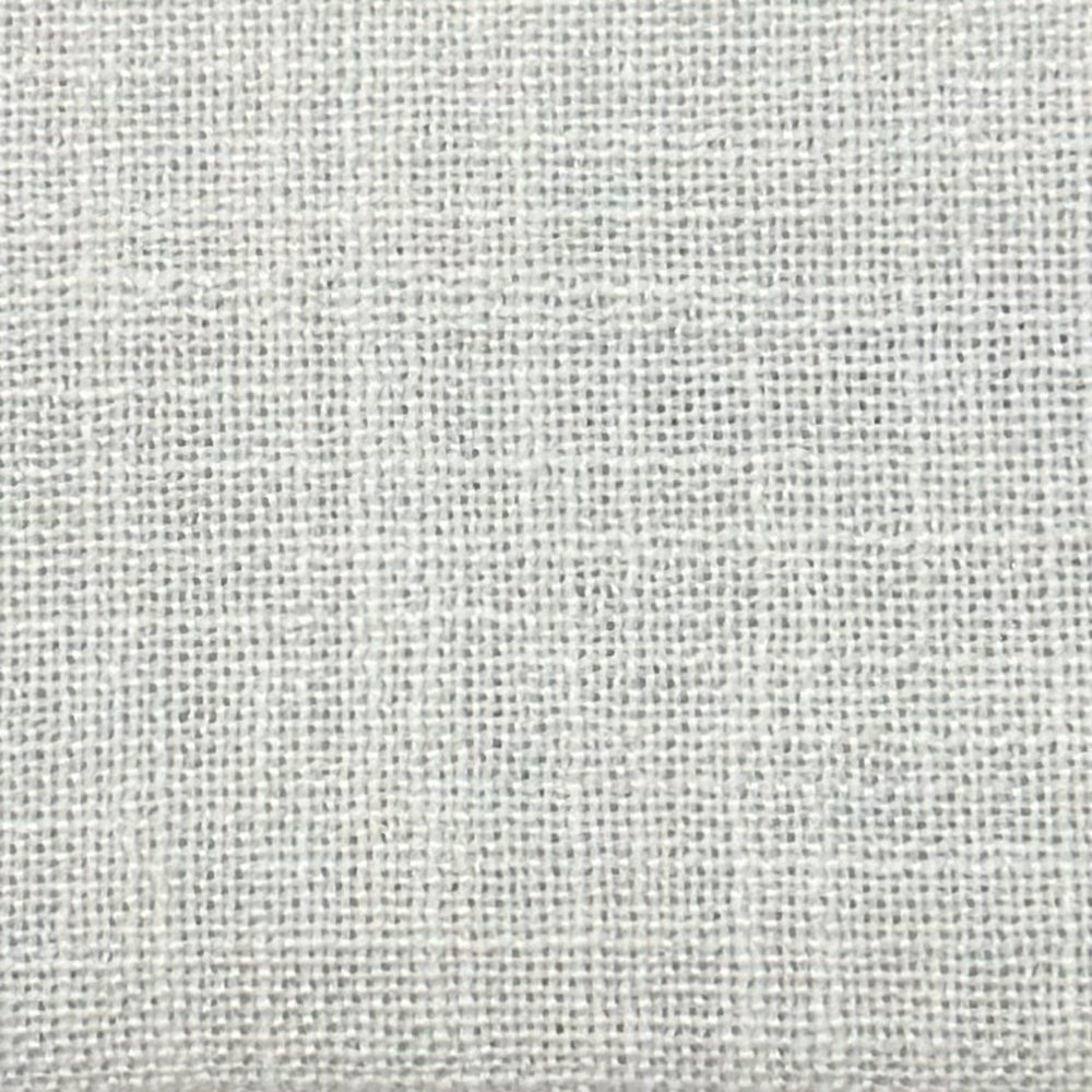 White Faux Linen