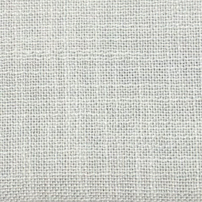White Faux Linen