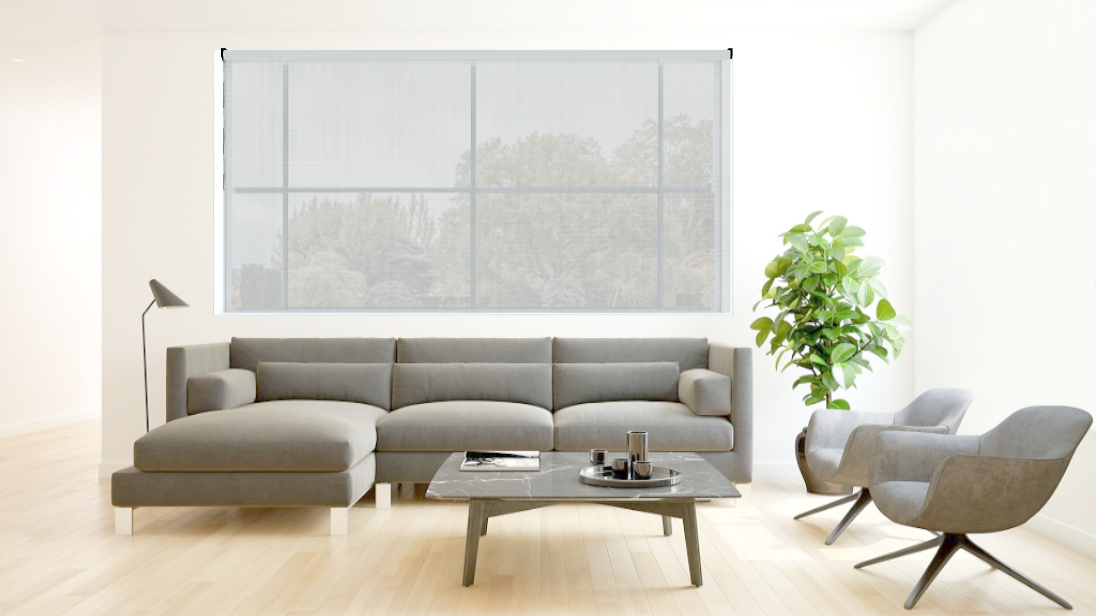 Screen Roller Blinds | Calming Grey