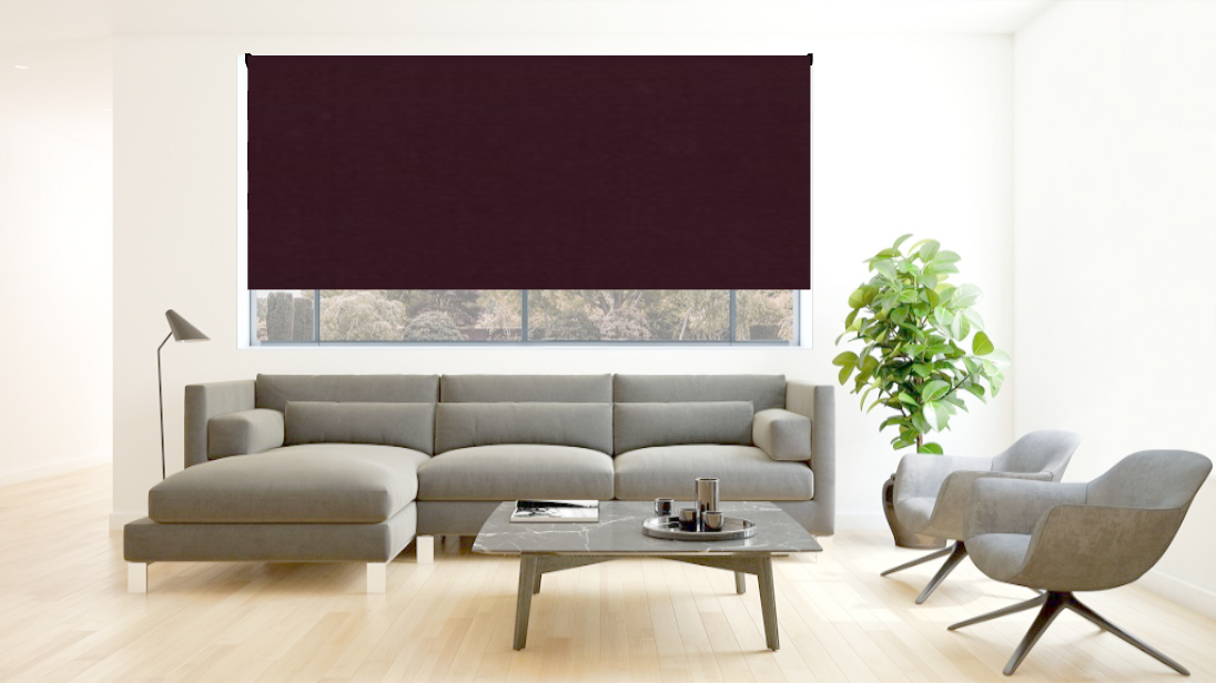 Blackout roller blinds | Confident Purple