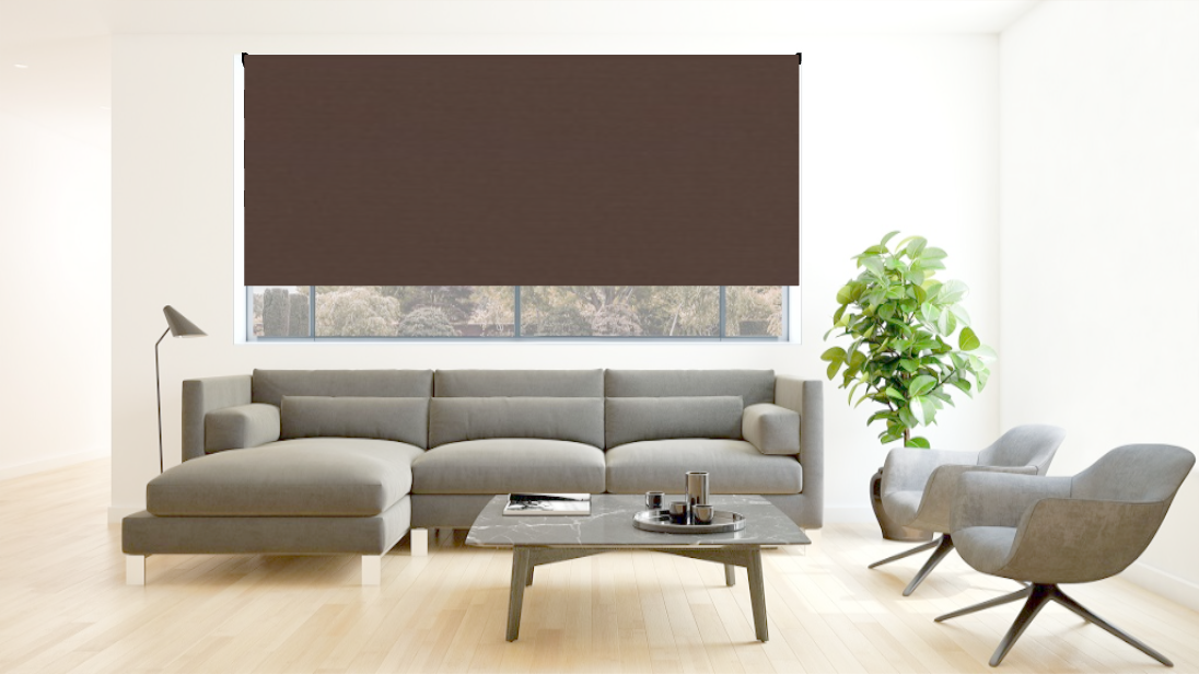 Blackout roller blinds | Cozy Brown