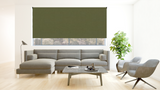 Blackout roller blinds | Jungle Green