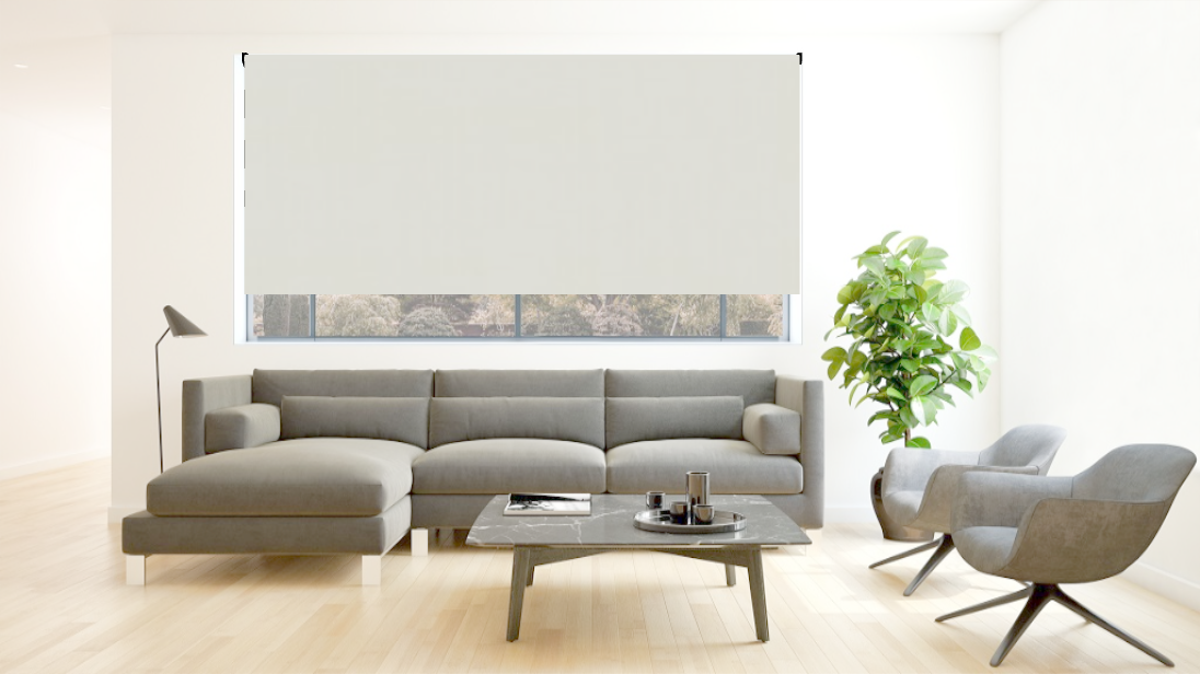 Blackout roller blinds | Quiet White