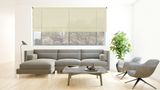 Transparent Roller Blinds | Simple Beige