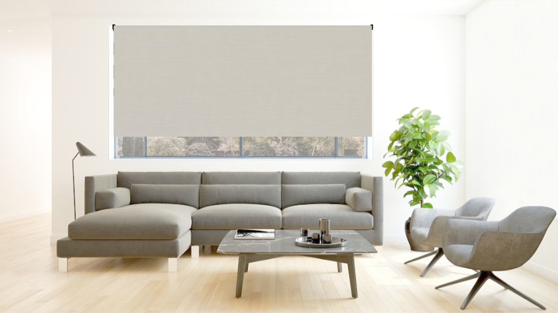 Blackout roller blinds | Simple Grey